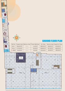 Project Image of 1025.0 - 1500.0 Sq.ft 2 BHK Apartment for buy in Rudra M K Tower