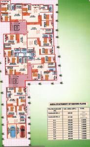 Project Image of 550.0 - 1079.0 Sq.ft 2 BHK Apartment for buy in M A H Jai Ganesh Apartment 2