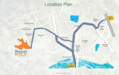 Project Image of 369.96 - 490.3 Sq.ft 1 BHK Apartment for buy in Raunak City Sector VI F1