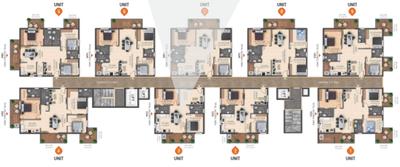 Project Image of 1296.0 - 2041.0 Sq.ft 2 BHK Apartment for buy in Fountain Park