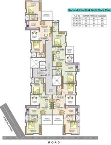 Project Image of 670.0 - 1400.0 Sq.ft 2 BHK Apartment for buy in Bhansali Whispering Winds