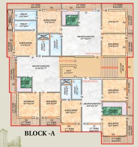 Project Image of 1419.0 - 1801.0 Sq.ft 3 BHK Apartment for buy in Shivay Kuntal Sabha