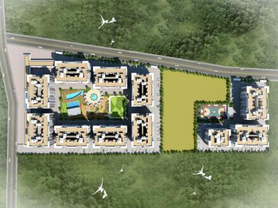 Project Image of 539.59 - 725.06 Sq.ft 2 BHK Apartment for buy in Majestique Manhattan B Building