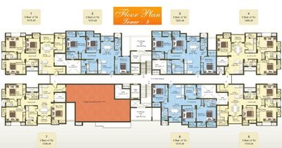Project Image of 690.0 - 2067.0 Sq.ft 2 BHK Apartment for buy in Golden Opulence