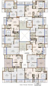 Project Image of 190.95 - 316.35 Sq.ft 1 RK Apartment for buy in JPrime Royal Residency
