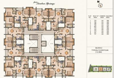 Project Image of 1223 Sq.ft 3 BHK Apartment / Flat for sale in Nandivaram-Guduvancheri for Rs. 6109000