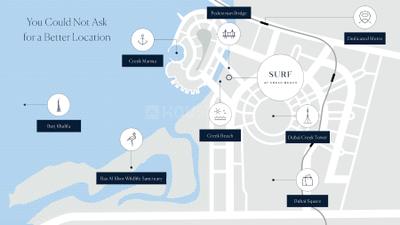 Project Image of 891.9 - 1526.0 Sq.ft 1 BHK Apartment for buy in Emaar Surf