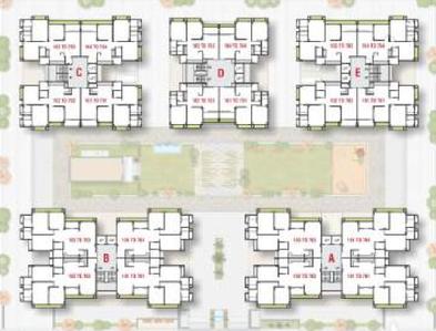 Project Image of 0.0 - 1260.0 Sq.ft 3 BHK Apartment for buy in Pratham Radhe Skyline