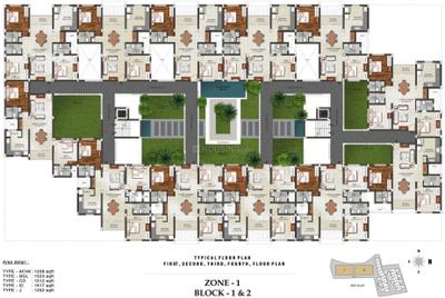 Project Image of 1252.0 - 1804.0 Sq.ft 2 BHK Apartment for buy in Indus Anantya
