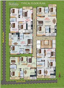 Project Image of 1075.0 - 1290.0 Sq.ft 2 BHK Apartment for buy in Ayatti Ashraya