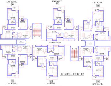 Project Image of 625.0 - 1295.0 Sq.ft 1 BHK Apartment for buy in Supertech Grand Circuit