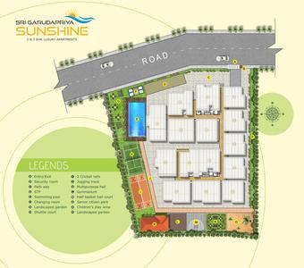 Project Image of 1127 Sq.ft 3 BHK Apartment / Flat for sale in Hoskote for Rs. 8876700
