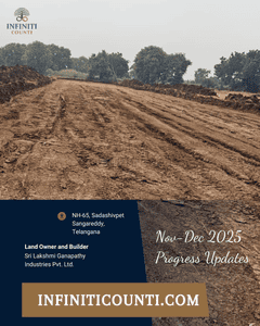 Project Image of 1539.0 - 2700.0 Sq.ft Residential Plot Plot for buy in Alekhya Infiniti Counti
