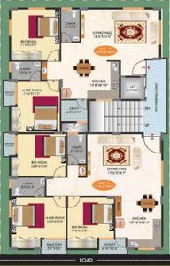 Project Image of 1090.0 - 1310.0 Sq.ft 2 BHK Apartment for buy in Yuva NDR Abode