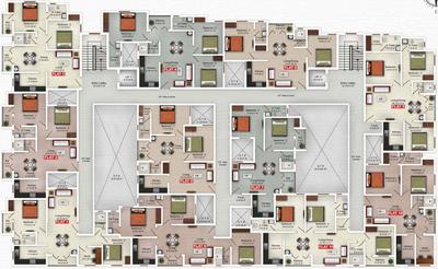 Project Image of 920.0 - 1249.0 Sq.ft 1 BHK Apartment for buy in Saradeuz Tulip