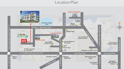 Project Image of 1460 Sq.ft 3 BHK Apartment / Flat for sale in Horamavu for Rs. 6800000