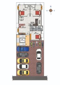 Project Image of 1286.0 - 1418.0 Sq.ft 3 BHK Apartment for buy in Apple Flats