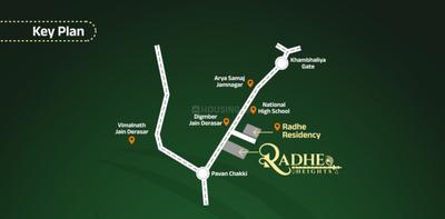 Gokul Radhe Heights Location Plan 1
