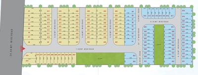 Vedant Krishna Park Layout Plan 1
