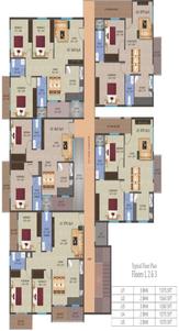 Project Image of 850.0 - 1375.0 Sq.ft 2 BHK Apartment for buy in S V Paradise