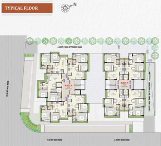 Project Image of 576.41 - 618.17 Sq.ft 2 BHK Apartment for buy in Vraj Dev Green