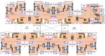 Project Image of 599.66 - 605.58 Sq.ft 2 BHK Apartment for buy in Snehvruksh Forever J Homes