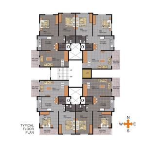 Project Image of 0.0 - 1170.0 Sq.ft 2 BHK Apartment for buy in Aaradhya Prima