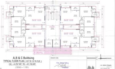 Project Image of 0.0 - 607.62 Sq.ft 2 BHK Apartment for buy in Amar Bansari Hills