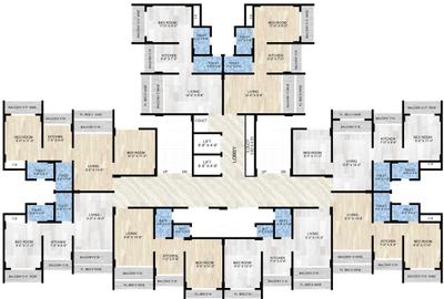 Project Image of 237.0 - 495.0 Sq.ft 1 RK Apartment for buy in Pakshal Garden City