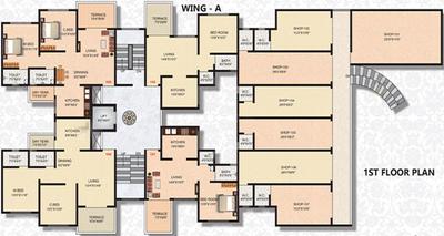 Project Image of 340.0 - 533.0 Sq.ft 1 BHK Apartment for buy in Growmore Paraiso 1