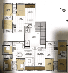 Project Image of 2360 Sq.ft 3 BHK Apartment / Flat for sale in Rander for Rs. 24800000