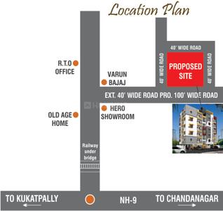 Project Image of 0.0 - 1541.0 Sq.ft 3 BHK Apartment for buy in Good Raghavendra Residency