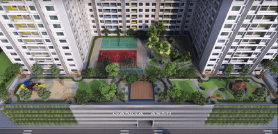 Project Image of 692.0 - 925.7 Sq.ft 2 BHK Apartment for buy in Goel Ganga Asmi