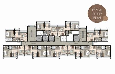 Project Image of 295.79 - 311.94 Sq.ft 1 BHK Apartment for buy in Buddha Heights