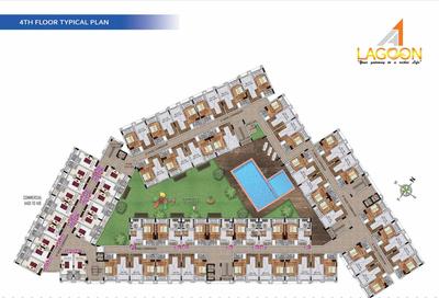 Project Image of 785.0 - 1321.0 Sq.ft 1 BHK Apartment for buy in A1 Lagoon