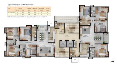 Project Image of 1624 Sq.ft 3 BHK Apartment / Flat for sale in Taltala for Rs. 41000000