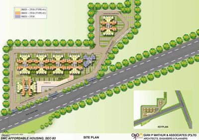 Project Image of 900 Sq.ft 2 BHK Apartment / Flat for sale in Sector 93 for Rs. 5900000