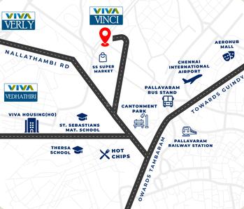 Project Image of 1170.0 - 1250.0 Sq.ft 3 BHK Apartment for buy in Viva Vinci