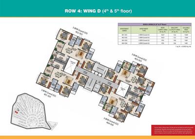 Project Image of 798 Sq.ft 2 BHK Apartment / Flat for sale in Chicalim for Rs. 6200000
