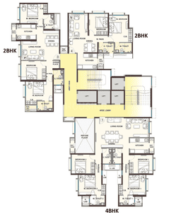 Project Image of 1270 Sq.ft 3 BHK Apartment / Flat for sale in Thane West for Rs. 27000000