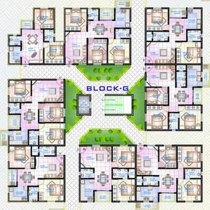 Project Image of 605.0 - 1033.0 Sq.ft 2 BHK Apartment for buy in Aryan Golden Arena
