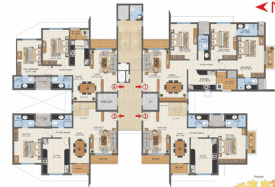Project Image of 970.0 - 3524.0 Sq.ft 1 BHK Apartment for buy in Nagpur Integrated First City Project