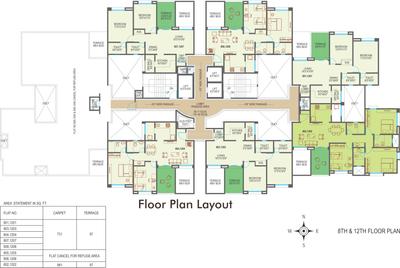 Project Image of 1075.0 - 1400.0 Sq.ft 2 BHK Apartment for buy in Mont Vert One