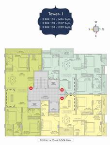 Project Image of 999.0 - 1623.0 Sq.ft 2 BHK Apartment for buy in Chordias G4