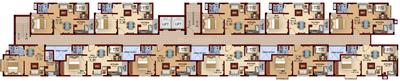 Project Image of 668.0 - 1355.0 Sq.ft 2 BHK Apartment for buy in Amarprakash Royal Castle