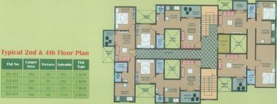 Project Image of 0.0 - 331.0 Sq.ft 1 BHK Apartment for buy in Siddhivinayak Gulmohar Park