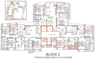 Project Image of 1488.0 - 2787.0 Sq.ft 3 BHK Apartment for buy in TVH Lumbini Square