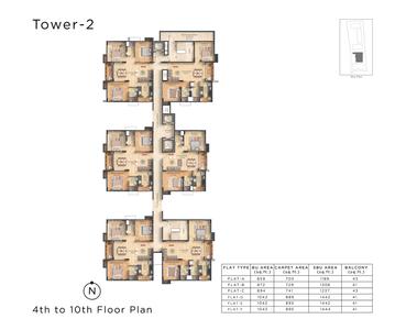 Project Image of 1189.0 - 1474.0 Sq.ft 2 BHK Apartment for buy in PRM Bonani