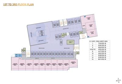 Project Image of 683.0 - 926.0 Sq.ft 2 BHK Apartment for buy in Heena Ashish