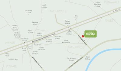 Project Image of 1009 Sq.ft 2 BHK Apartment / Flat for sale in Tathawade for Rs. 8000000